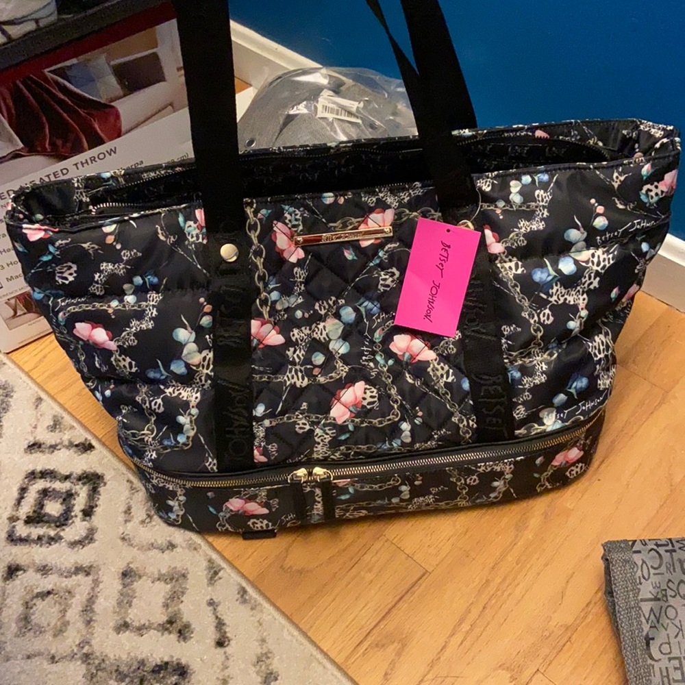 NWT Betsy Johnson Tote